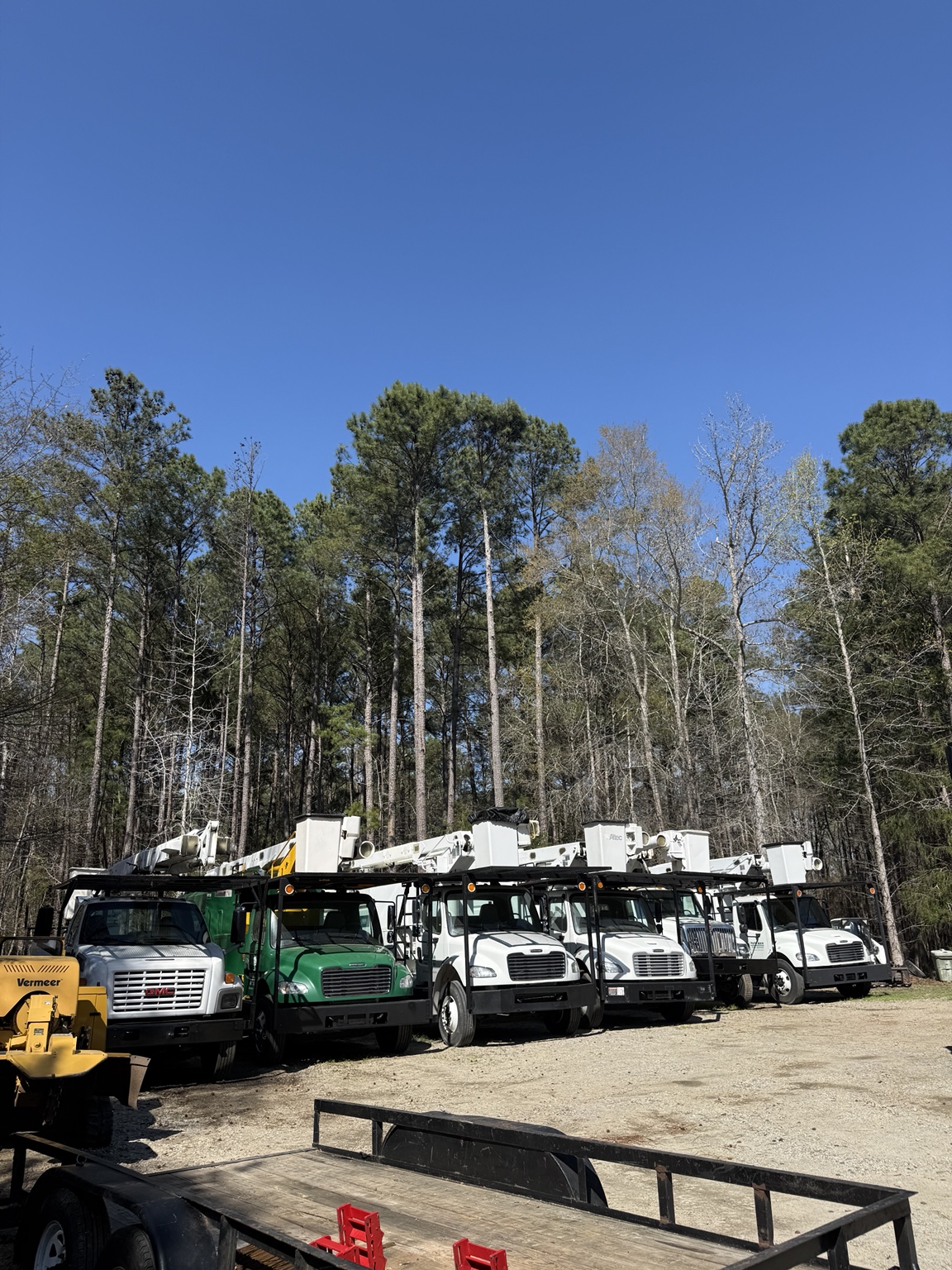 Parkman Tree Service fleet